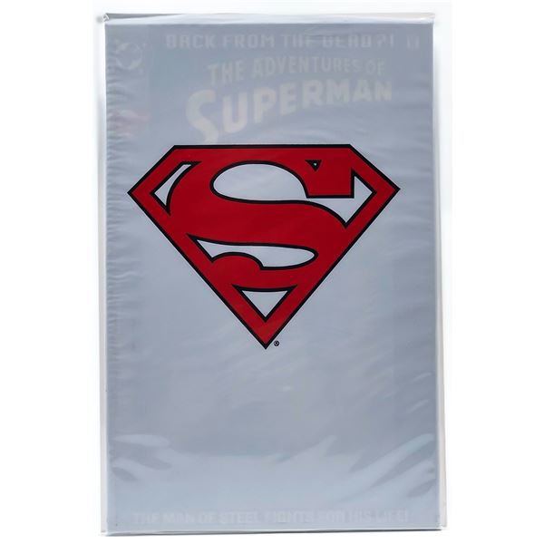 ADVENTURES OF SUPERMAN #500 WHITE BAG EDITION