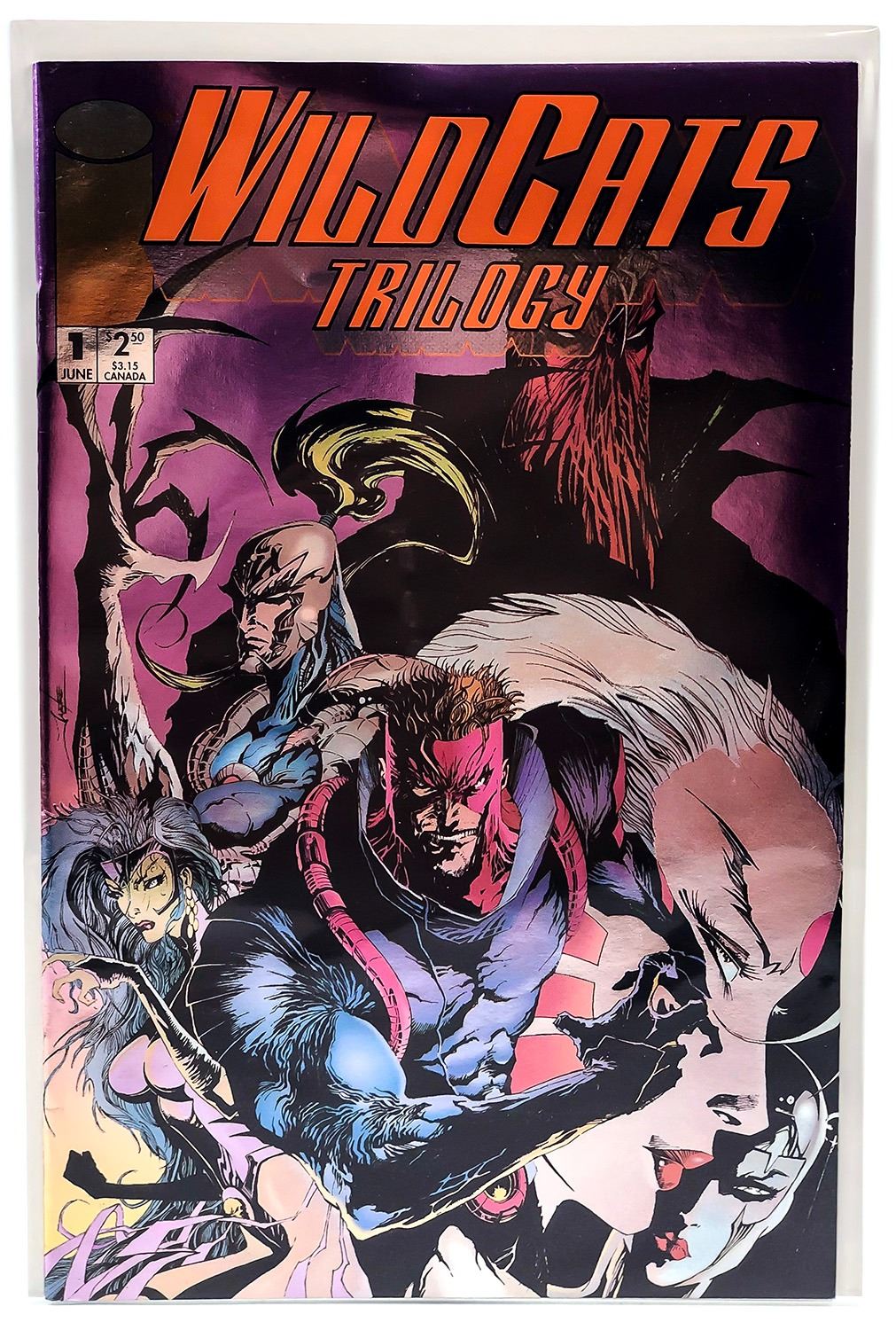 WILDCATS TRILOGY 1 FOIL COVER EDITION COMIC wildcats-trilogy-1-foil-cover-edition-comic
