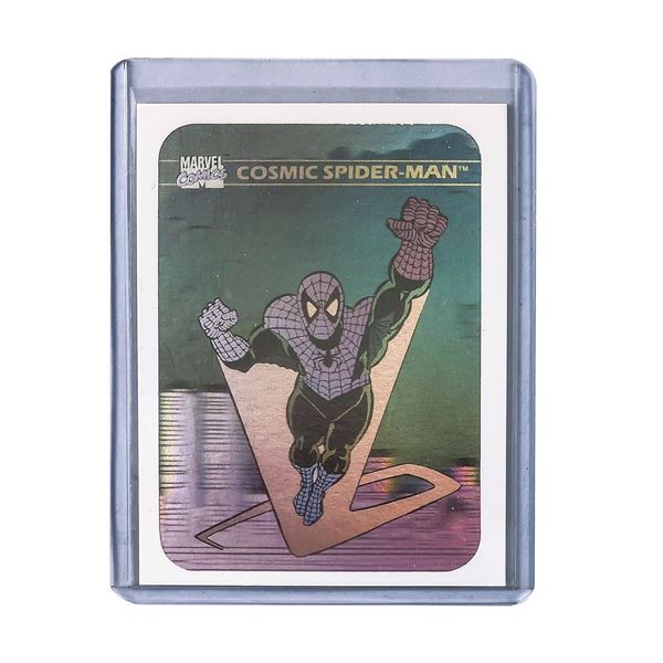 MARVEL 1990 COSMIC SPIDER-MAN HOLOGRAM CARD