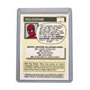 Image 2 : MARVEL 1990 COSMIC SPIDER-MAN HOLOGRAM CARD