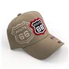 Image 1 : BRAND NEW TAN COLOR ROUTE 66 BASEBALL CAP