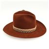 Image 2 : NEW WEST BY BAILEY HAT - BROWN WITH FEATHERS