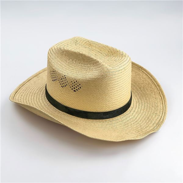 STIFF STRAW TYPE COWBOY HAT BY SMITHBILT HATS
