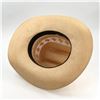 Image 3 : LANNING BELLEVILLE STIFF STRAW TYPE COWBOY HAT