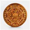 Image 1 : AZTEC MAYAN CALENDAR WOOD INLAY WALL ART