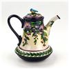 Image 3 : BLUESKY WISTERIA TEAPOT PANSIES WITH ROBIN ON LID