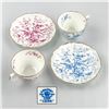 Image 2 : PINK & BLUE SETS - COALPORT CAIRO CUPS & SAUCERS