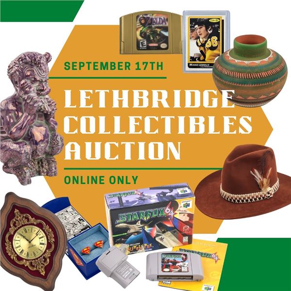 WELCOME TO YOUR KASTNER LETHBRIDGE COLLECTILBES AUCTION!