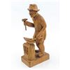 Image 2 : BLACKSMITH MAN WOOD CARVING BY A. MORNEAU