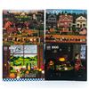 Image 1 : 4 CHARLES WYSOCKI 1000 PC JIGSAW PUZZLES