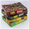 Image 2 : 4 CHARLES WYSOCKI 1000 PC JIGSAW PUZZLES