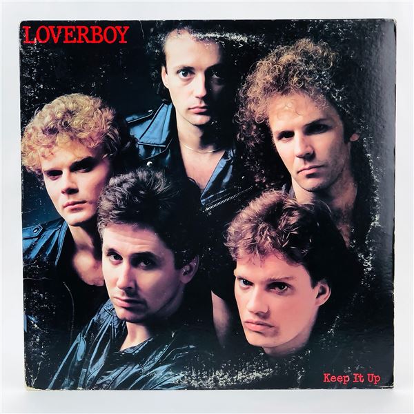 LOVERBOY KEEP IT UP VINYL LP RECORD ALBUM