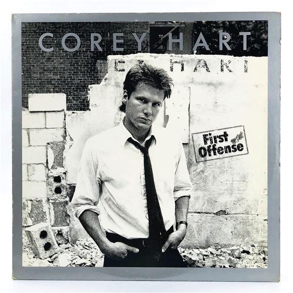 COREY HART FIRST OFFENSE VINYL LP RECORD ALBUM