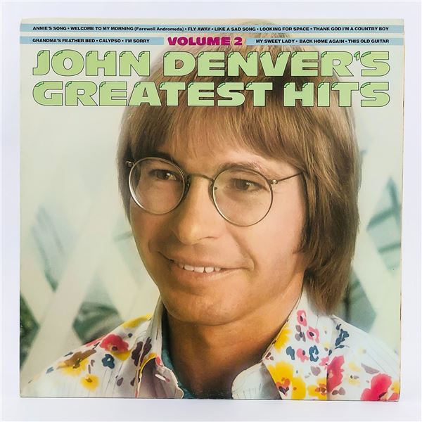 JOHN DENVER JOHN DENVER’S GREATEST HITS VOLUME 2