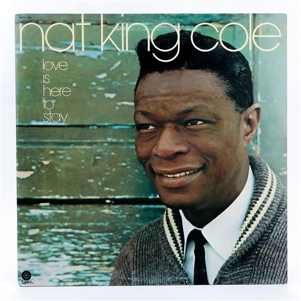 NAT KING COLE LOVE IS HERE TO STAY GATEFOLD