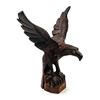 Image 2 : VINTAGE HAND-CRAFTED EAGLE WOOD CARVING