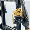 Image 4 : LARGE VINTAGE TRIBAL MAN WOOD CARVING & MIRROR