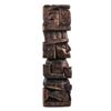 Image 3 : VINTAGE AZTEC MAYAN GOD WARRIOR WOOD CARVING