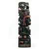 Image 3 : VINTAGE AZTEC MAYAN CORN GOD WARRIOR CARVING