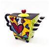 Image 1 : CERAMIC ROMERO BRITTO 2008 HEARTS DESIGN TEAPOT
