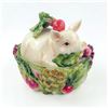 Image 1 : FITZ & FLOYD FRENCH MARKET PIG VEGETABLE BOWL