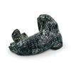 Image 2 : MOTHER & BABY WALRUS NUVUK CARVED SOAPSTONE