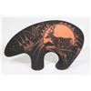Image 1 : VINTAGE BEAR SHAPED HAND CARVED NATIVE POTTERY