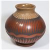 Image 1 : VINTAGE ROUND BOTTOM HAND DECORATED NATIVE
