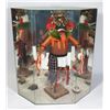 Image 1 : VINTAGE NATIVE ART KACHINA DOLL IN DISPLAY CASE