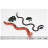 Image 1 : LOT OF ANIMAL THEME NATIVE ART MADE FROM