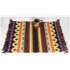 Image 1 : VINTAGE NAVAJO PRAYER BLANKET SOLD WITH PITCHER