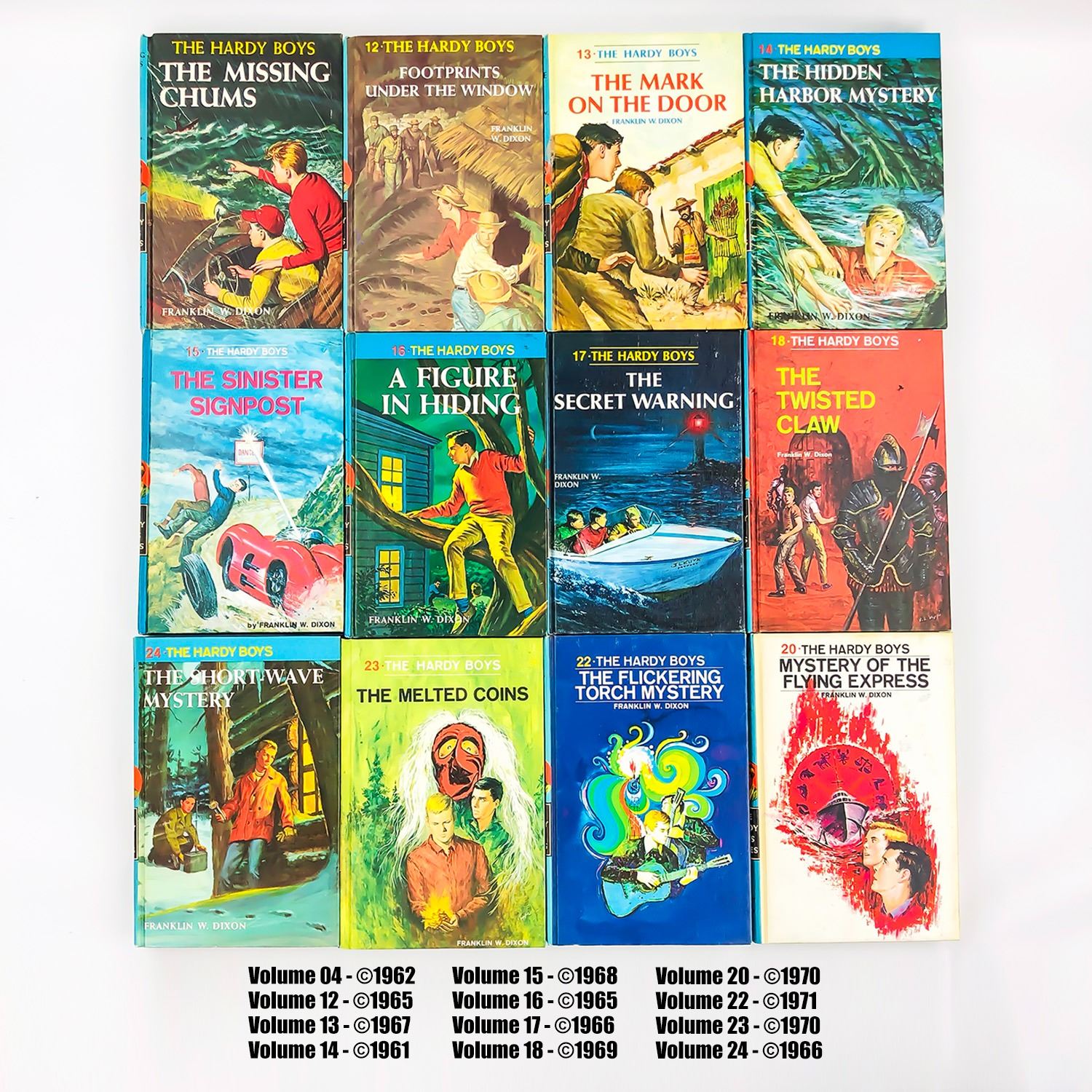 23 THE HARDY BOYS BOOKS FRANKLIN W. DIXON