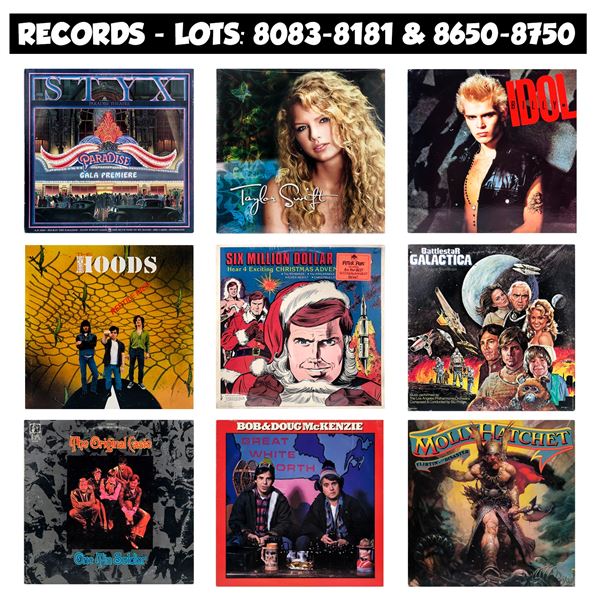 FEATURED ITEMS: SEARCH FOR THESE LOTS LATER IN THE AUCTION!