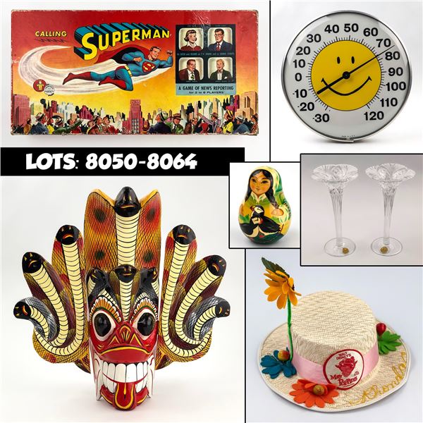 FEATURED ITEMS: SEARCH FOR THESE LOTS LATER IN THE AUCTION!