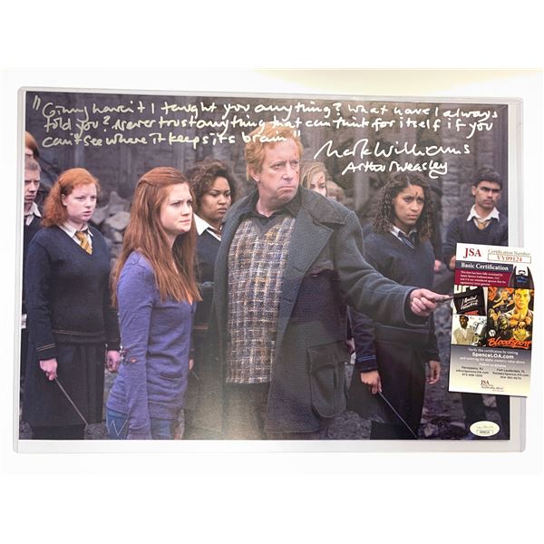 Autograph Signed Harry Potter Photo JSA
