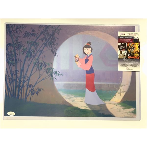Autograph Signed Mulan Photo JSA