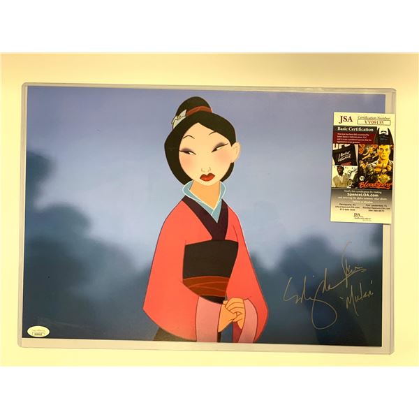 Autograph Signed Mulan Photo JSA