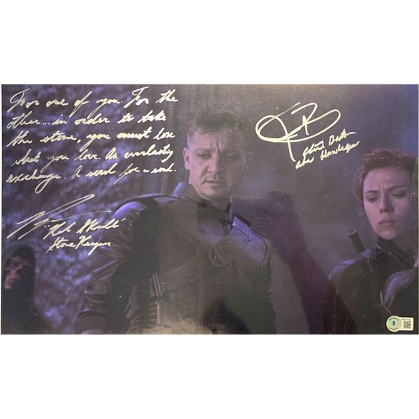 Signed Avengers Photo Beckett