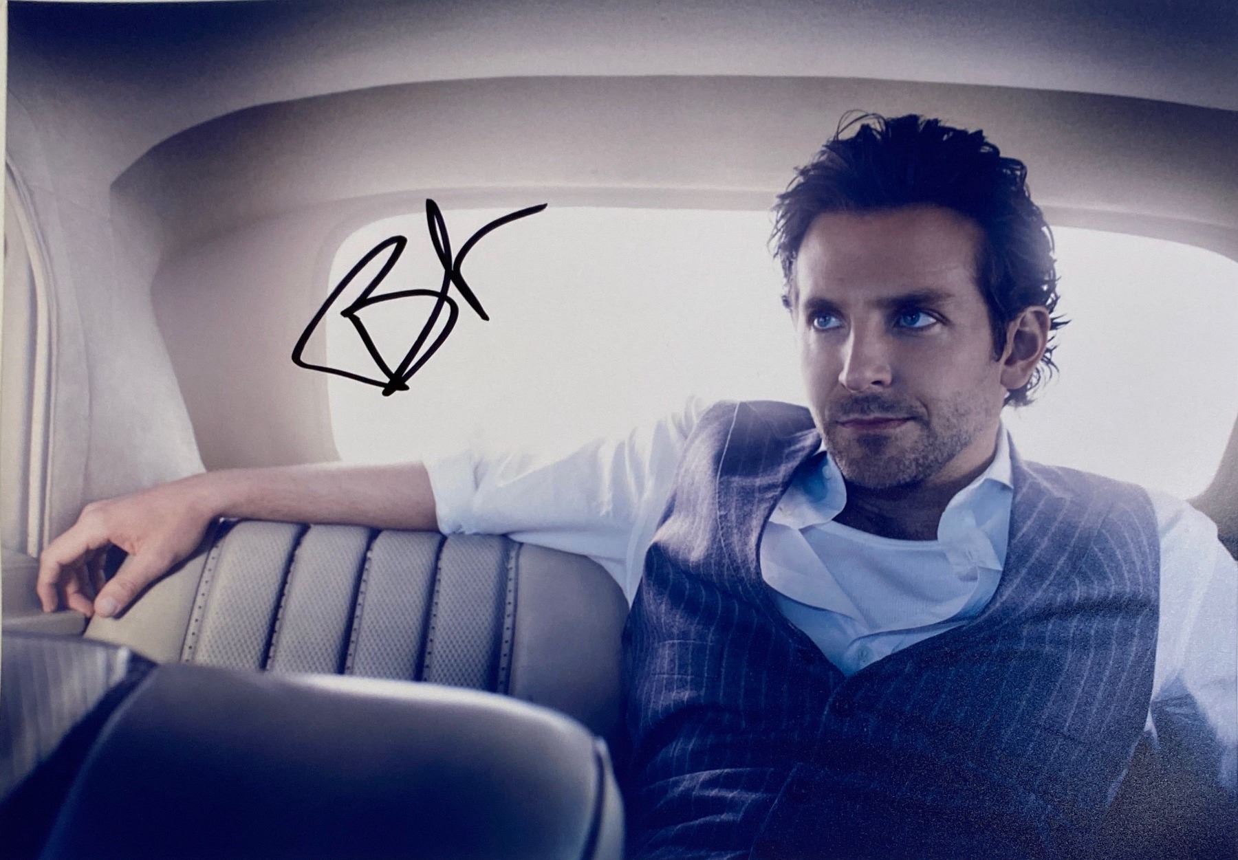Autograph Signed Bradley Cooper Photo