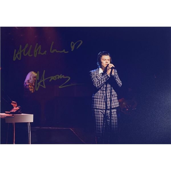 Autograph Signed Harry Styles Photo