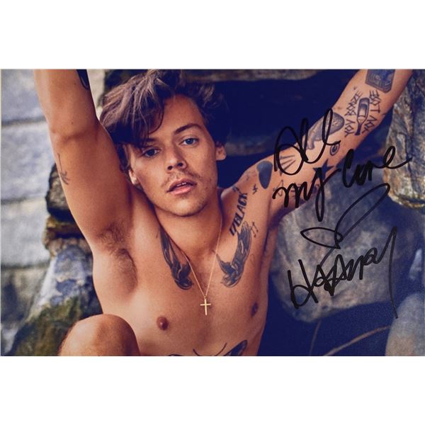 HARRY STYLES Signed Autographed Album COA Hologram main image 0
