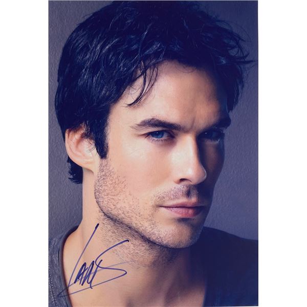 Autograph Signed Ian Somerhalder Photo