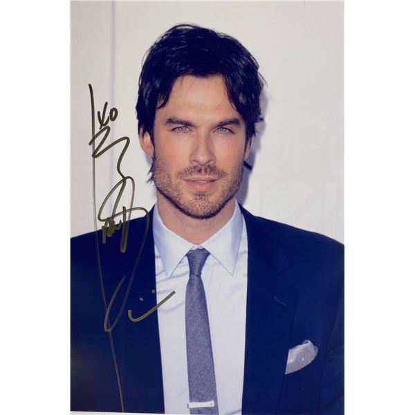 Autograph Signed Ian Somerhalder Photo