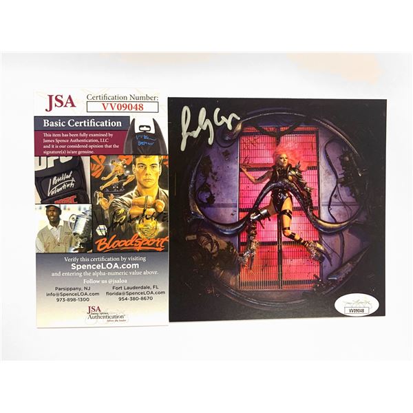 Autograph Signed Lady Gaga Chromatica Card