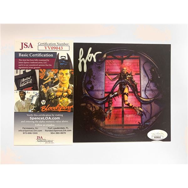 Autograph Signed Lady Gaga Chromatica Card