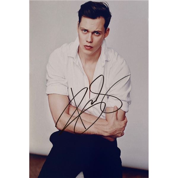 Autograph Signed  Bill Skarsgård Photo