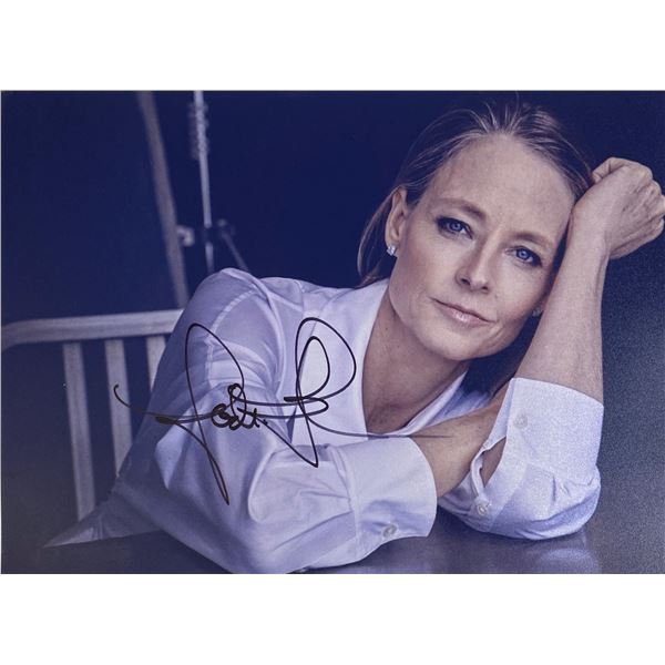 Autograph Signed  Jodie Foster Photo
