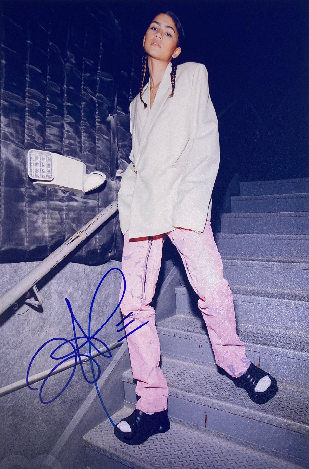 Autograph Signed Zendaya Photo