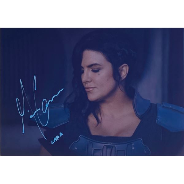 PHOTO UFC SIGNÉE GINA CARANO - TIRAGE 30X20 NEUF