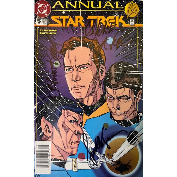 Autograph Signed Star Trek Comics